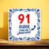 foto 4 Full colour tegel 91 jaar verjaardag older than the internet