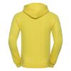 foto 2 Gele Hoodie met dubbellaags capuchon volwassen