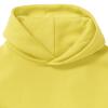 foto 4 Gele Kinder hoodie met dubbellaags capuchon. 