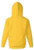 foto 2 Gele Kinder hoodie sweater met gevoerde capuchon
