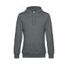 Gemêleerde middel grijze modieuze sweatshirt met hoodie 