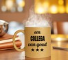 foto 2 Glitter gouden mok voor een collega van goud beker