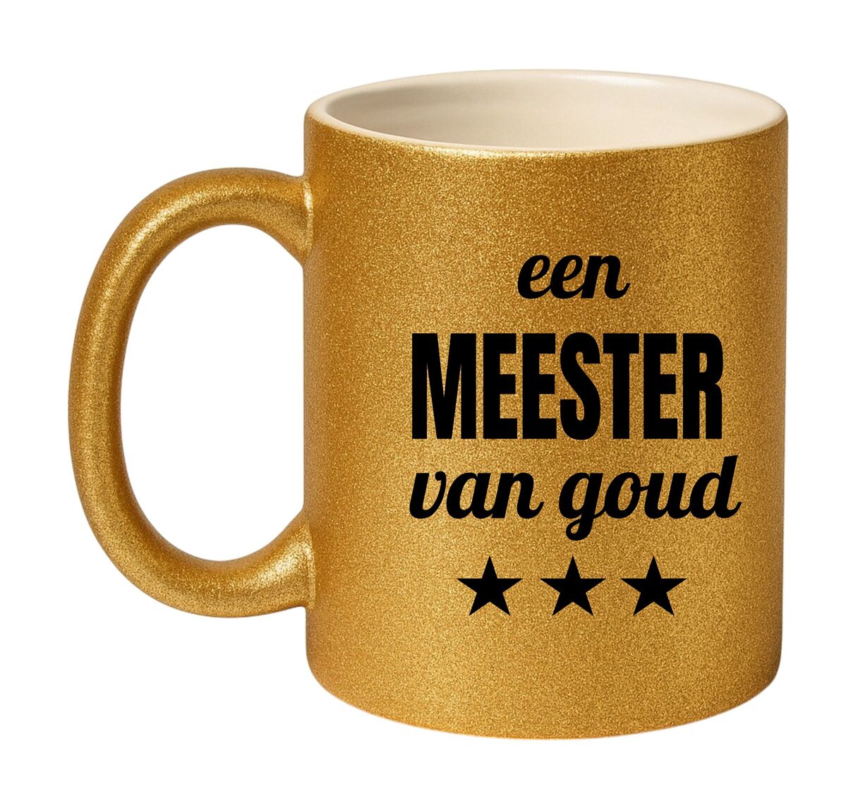 Gouden mok een meester van goud mok