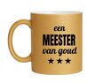 Gouden mok een meester van goud mok
