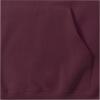 foto 4 Hoodie met dubbellaags capuchon volwassen in een burgundy 