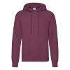 Hoodie voor hem heren unisex burgundy
