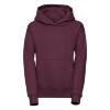 foto 1 Kinder hoodie met dubbellaags capuchon burgundy