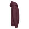 foto 3 Kinder hoodie met dubbellaags capuchon burgundy 