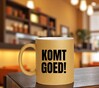 foto 2 Komt goed mok glitter goud