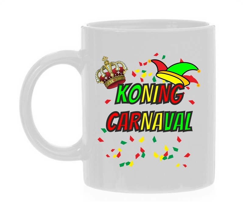 Koning carnaval mok voor een echte carnavaller in hart en nieren 