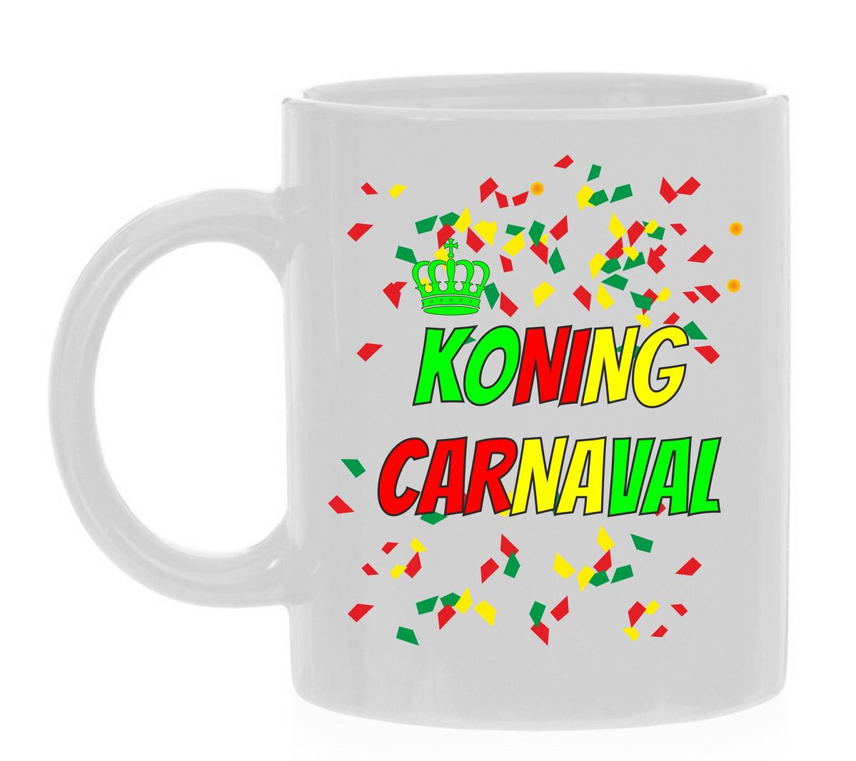 Koning carnaval mok voor een echte carnavaller in hart en nieren 