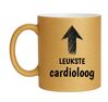 foto 1 Leukste cardioloog mok glitter goud