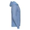 foto 3 Lichtblauwe Hoodie met dubbellaags capuchon volwassen 