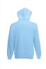 foto 2 Lichtblauwe Kinder hoodie sweater met gevoerde capuchonq