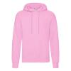 Lichtroze Hoodie voor hem heren unisex