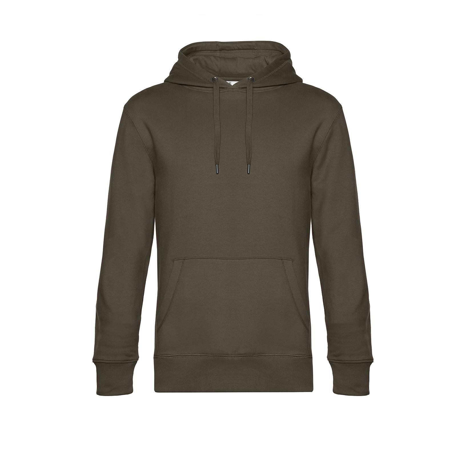 Modieuze Kaki kleur  sweatshirt met hoodie