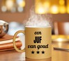 foto 2 Mok met gouden glitters voor een juf van goud mok