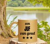 foto 3 Mok met gouden glitters voor een juf van goud mok