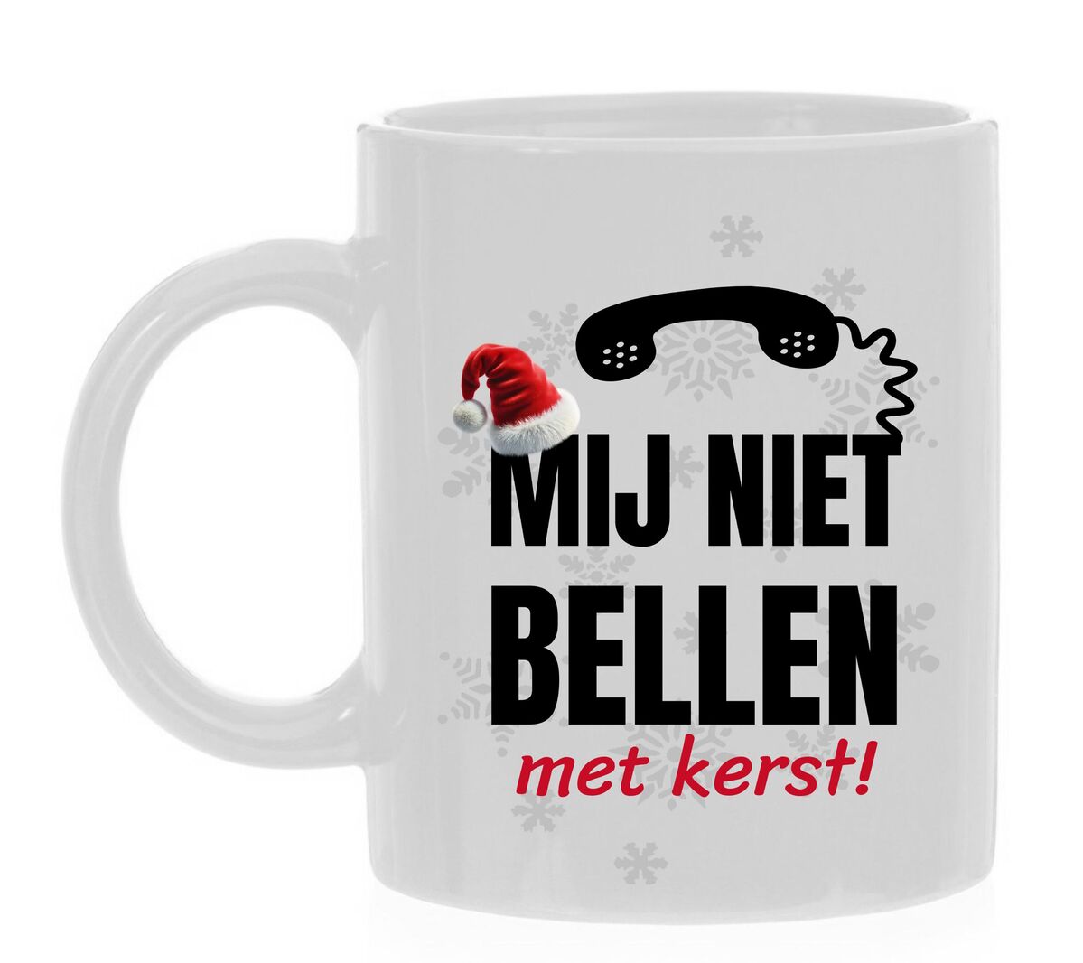 Mok mij niet bellen met kerst