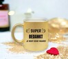 foto 2 Mok super bedankt je bent goud waard gouden glitter mok
