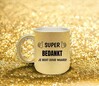 foto 4 Mok super bedankt je bent goud waard gouden glitter mok