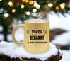 foto 5 Mok super bedankt je bent goud waard gouden glitter mok
