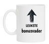 Mok voor de leukste bonusvader leuk lief cadeau