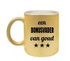 Mok voor een bonusvader van goud