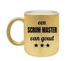 Mok voor een scrum master van goud