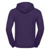 foto 2 Paarse Hoodie met dubbellaags capuchon volwassen