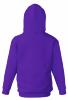foto 2 Paarse kinder hoodie sweater met gevoerde capuchon