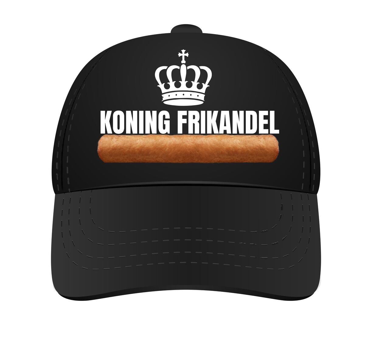 Pet voor de koning van de frikandel!