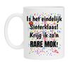 Rare mok feestelijk voor surprise sinterklaas orgineel en betaalbaar 