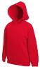 Rode Kinder hoodie sweater met gevoerde capuchon
