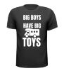 Shirtje voor de camper liefhebber big boys have big toysl leuk grappig stoer