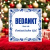 foto 3 Tegeltje bedankt voor de fantastische tijd afscheidscadeau