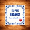 foto 2 Tegeltje voor bedankje vrijwilliger super bedankt  voor je fantastische inzet