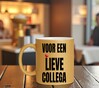 foto 4 Voor een lieve collega glitter gouden mok 