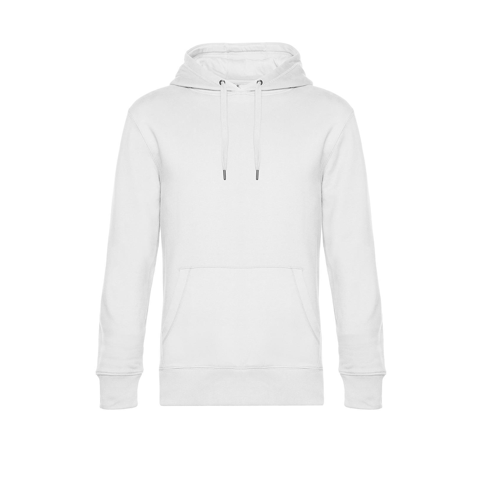 Witte Modieuze sweatshirt met hoodie