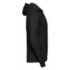 foto 3 Zwarte Hoodie met dubbellaags capuchon volwassen 
