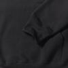 foto 5 Zwarte Hoodie met dubbellaags capuchon volwassen 