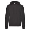 Zwarte Hoodie voor hem heren unisex