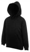 TA Fashion Kinder Sweatjack met capuchon, fleece gevoerd, hoodie, overgangsjas met kat, poot en paard 92-134, 98