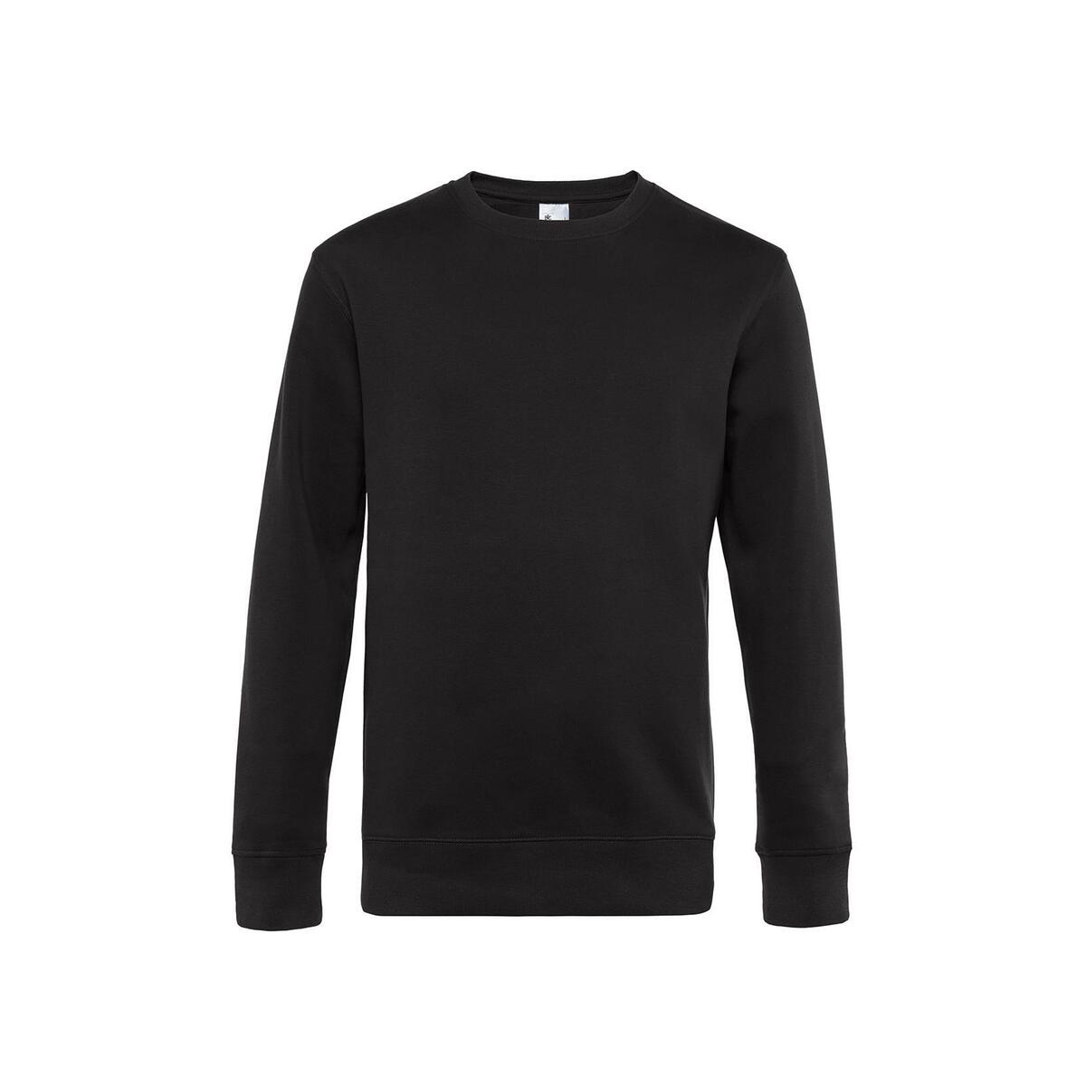 Zwarte modieuze sweatshirt heren