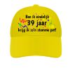 foto 7 Ben ik eindelijk 39 jaar krijg ik zo'n stomme pet! Grappig kado