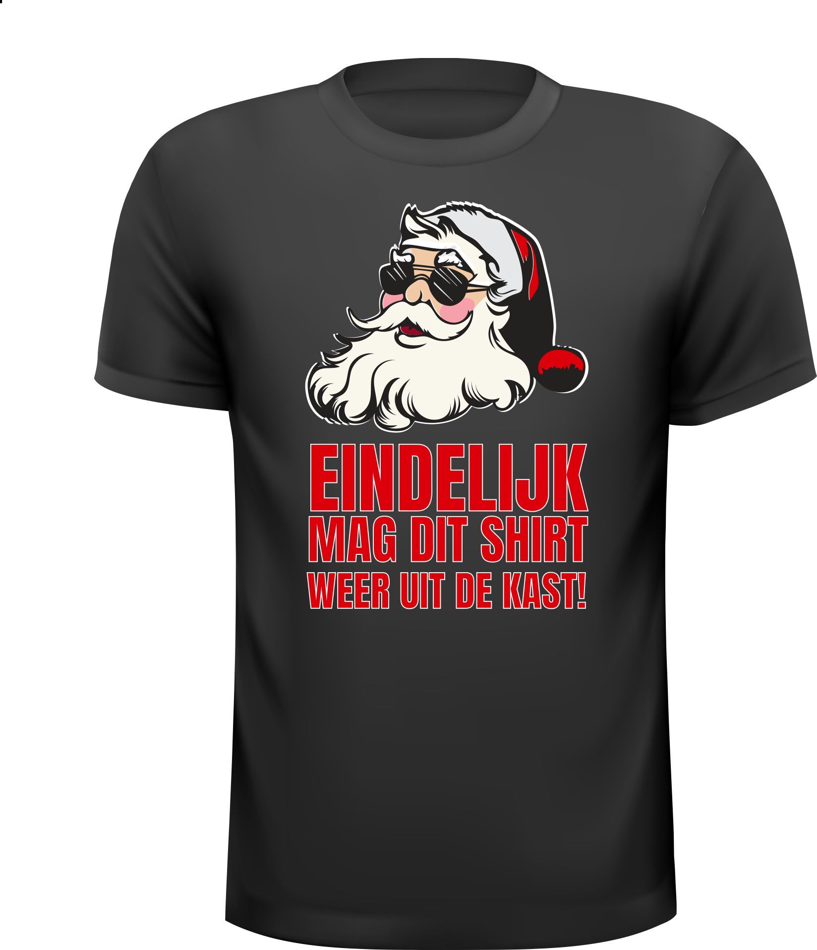 Grappig kerst T-shirt