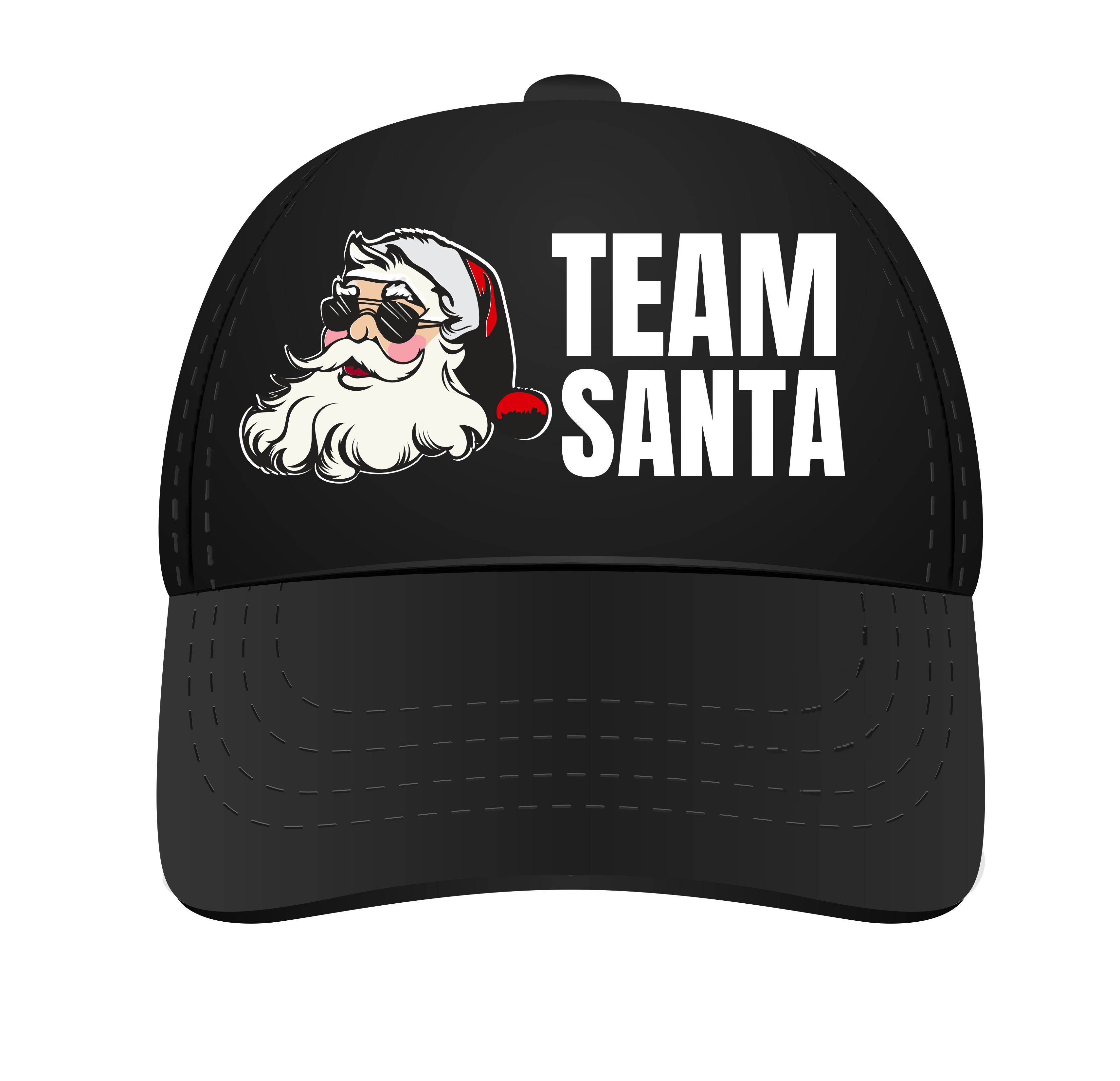 Kerst pet Team Santa