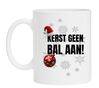 Mok kerst geen bal aan Grappig mok voor op kantoor met de kerst
