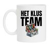 Mok voor het klus team. Cadeau voor een klusser