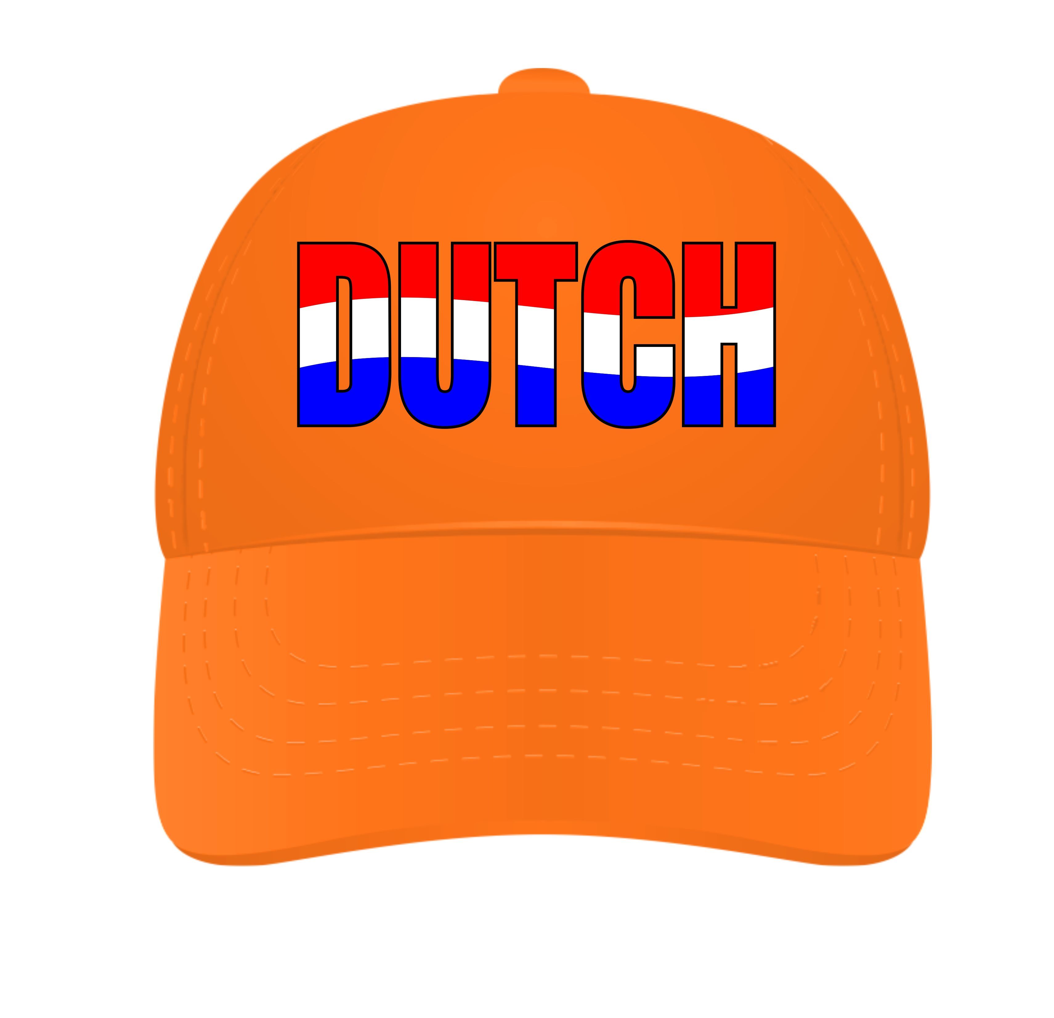 Oranje pet Dutch leuk supporters pet voor als oranje moet spelen!